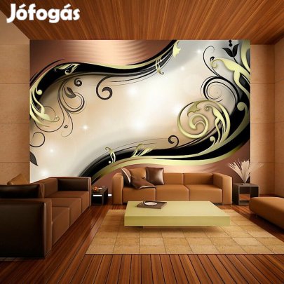 Fotótapéta - Arany és fekete