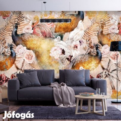 Fotótapéta - Aranyló virágzás