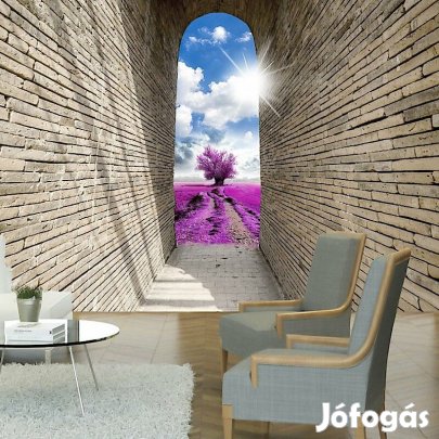 Fotótapéta - Átjáró a virágos kertbe