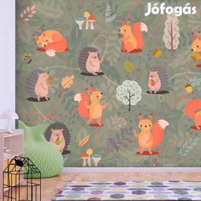 Fotótapéta - Az erdő barátai