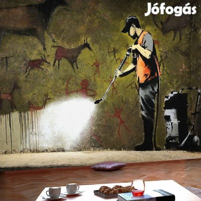 Fotótapéta - Barlang festés (Banksy)