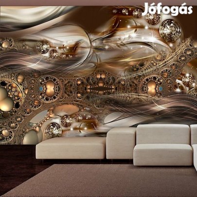 Fotótapéta - Barna mintázott folyam