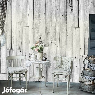 Fotótapéta - Beszögezett deszkák