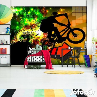 Fotótapéta - Bicikli trükkök