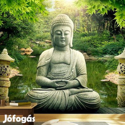 Fotótapéta - Buddha kertje