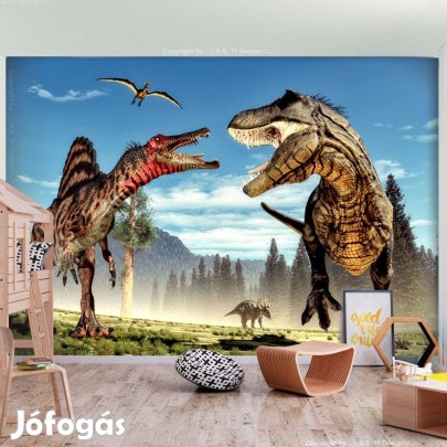 Fotótapéta - Dínószauruszok harca