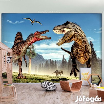 Fotótapéta - Dínószauruszok harca