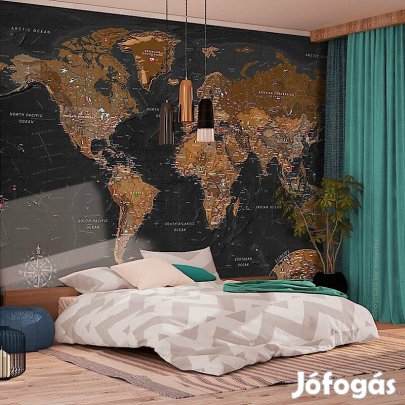 Fotótapéta - Divatos világtérkép