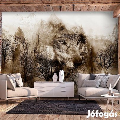 Fotótapéta - Erdei farkas (barna)