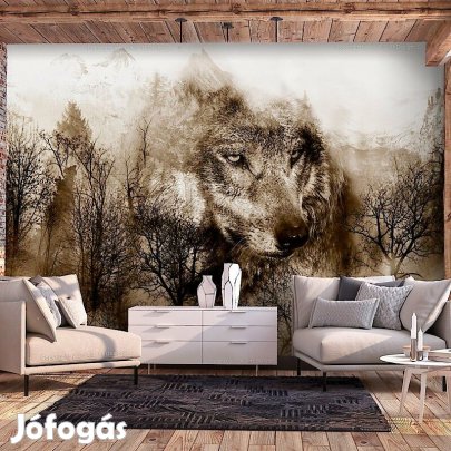Fotótapéta - Erdei farkas (barna)