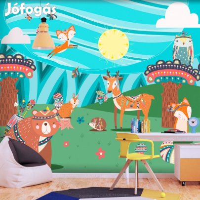 Fotótapéta - Erdei vígadalom