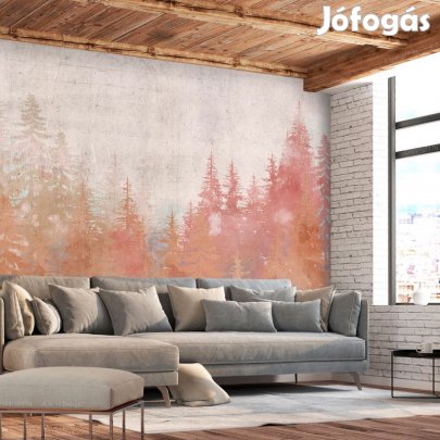 Fotótapéta - Erdő a naplementében