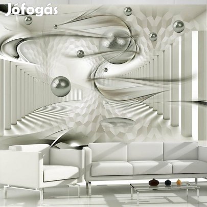 Fotótapéta - Ezüst golyók 1