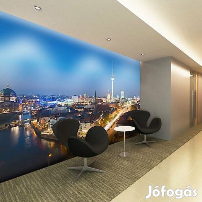 Fotótapéta - Ezüstfényű Berlin