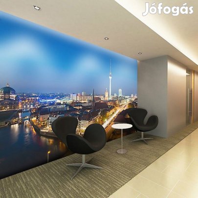 Fotótapéta - Ezüstfényű Berlin