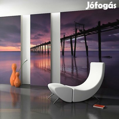 Fotótapéta - Fából készült móló