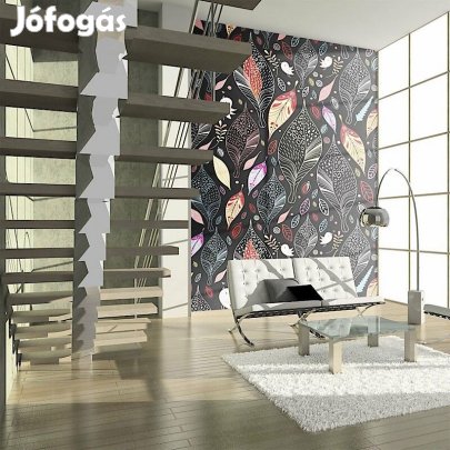 Fotótapéta - Falevelek madarakkal