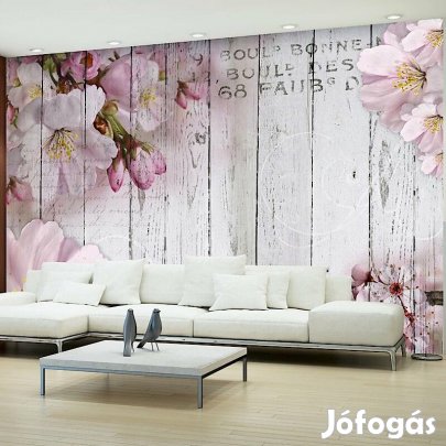 Fotótapéta - Fával kombinálva