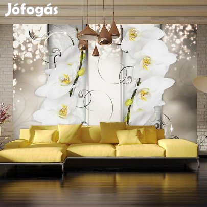 Fotótapéta - Fehér csillogás