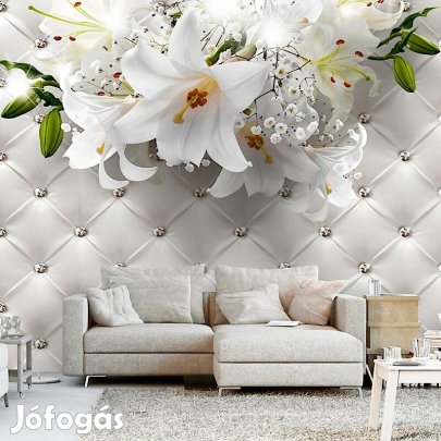 Fotótapéta - Fehér virágok