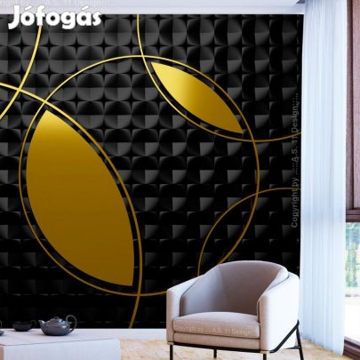 Fotótapéta - Fekete-aranyban