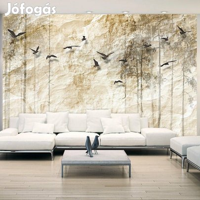 Fotótapéta - Fekete madarak
