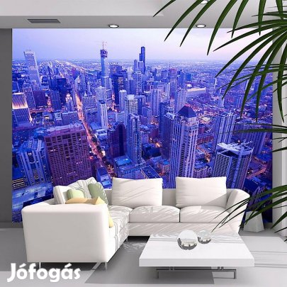 Fotótapéta - Félénk fények alkonyatkor Chicago