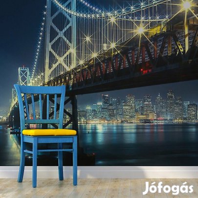 Fotótapéta - Fényben fürdő híd