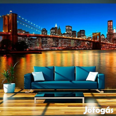Fotótapéta - Fénylő Brooklyn Híd