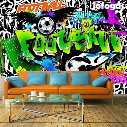 Fotótapéta - Foci grafiti