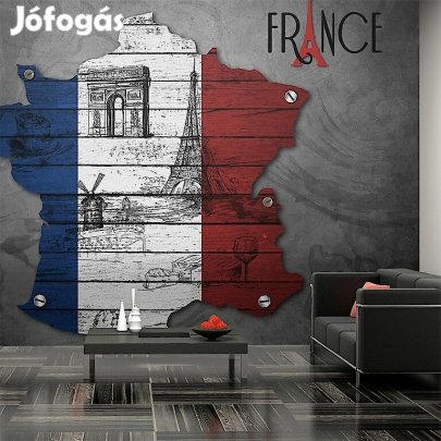 Fotótapéta - Franciaország (szimbólumok)