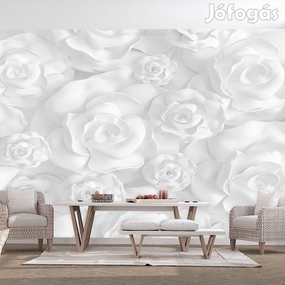 Fotótapéta - Gipsz virágok