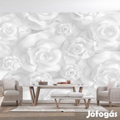 Fotótapéta - Gipsz virágok