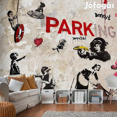 Fotótapéta - Grafiti kollázs [Banksy]