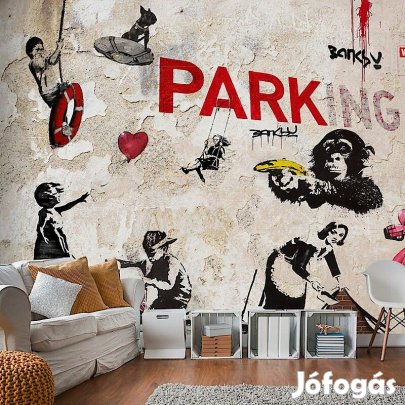 Fotótapéta - Grafiti kollázs [Banksy]
