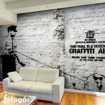 Fotótapéta - Grafiti terület (Banksy)