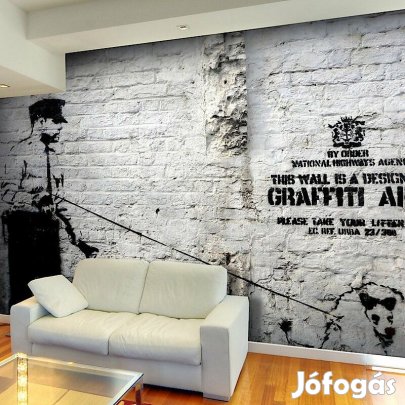 Fotótapéta - Grafiti terület (Banksy)