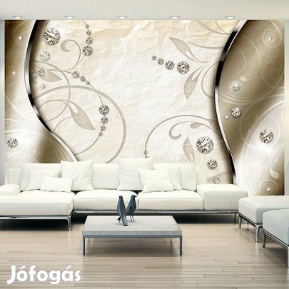 Fotótapéta - Gyémánt és selyem