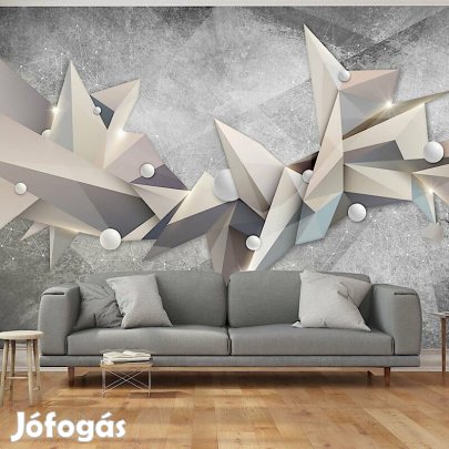 Fotótapéta - Jeges alakzatok a hegyen