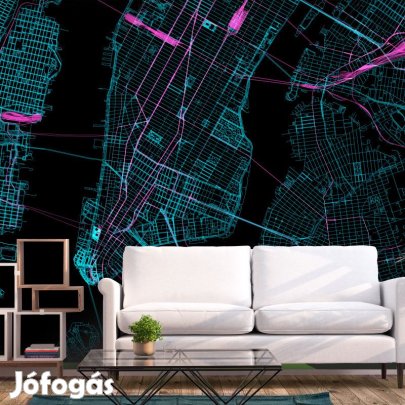 Fotótapéta - Kék Manhattan