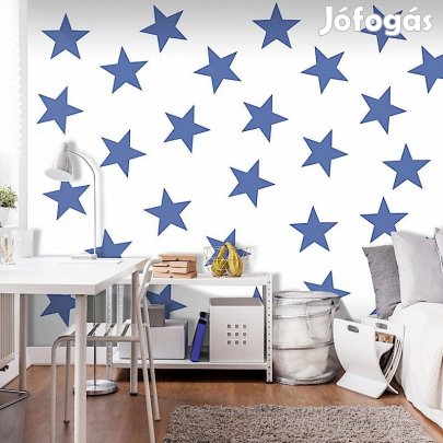 Fotótapéta - Kék csillagok