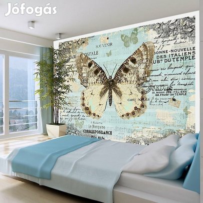 Fotótapéta - Képeslap lepkével