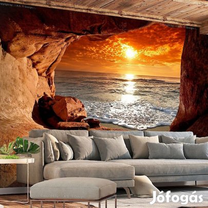 Fotótapéta - Kilátás a barlangból