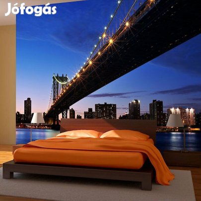 Fotótapéta - Kivilágított híd