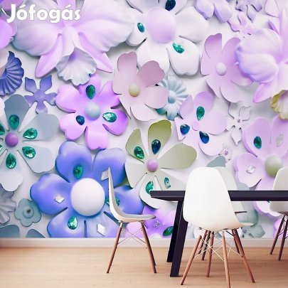 Fotótapéta - Lila virágok