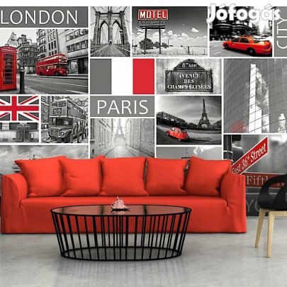 Fotótapéta - London, Párizs, Berlin, New York