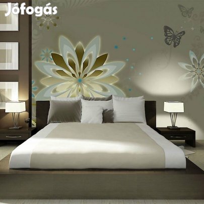 Fotótapéta - Lótusz Pillangók