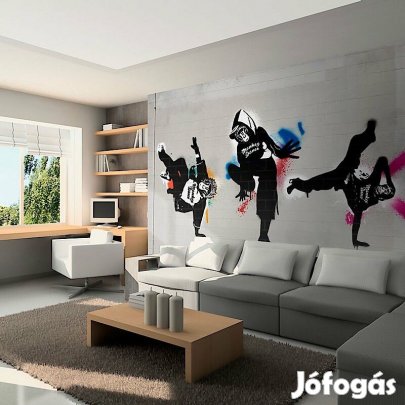 Fotótapéta - Majmok tánca - street art