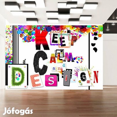 Fotótapéta - Maradj nyugodt és tervezz