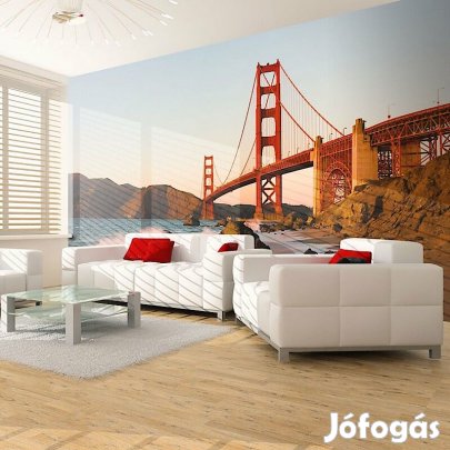 Fotótapéta - Naplemente Golden Gate hídnál